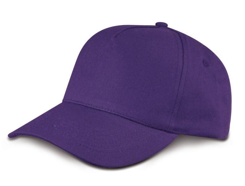 Generico Cappellino Berretto Cappello Baseball Golf 5 Pannelli in Cotone colorato Viola