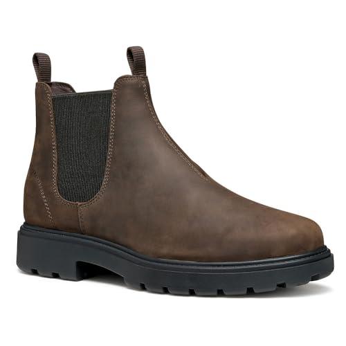 Geox U Spherica Ec7, Stivale alla Caviglia Uomo, caffè, 40 EU