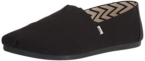 TOMS Alpargata Loafer Flat, Mocassino Basso, Nero, 42.5 EU
