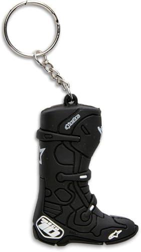 Alpinestars Tech 10 Key Fob (BLACK), Nero, taglia unica, Abbigliamento sportivo