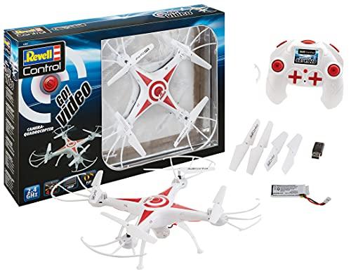 'Revell Control RC Quadcopter per Principianti, Maggiolino Elettrico con 2, 4 GHz, 480p Fotocamera – Quadcopter Go. Video – 23858