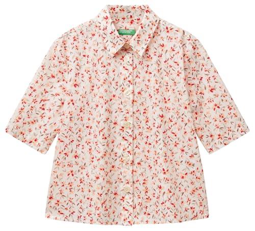 United Colors of Benetton Camicia 5Q6SDQ07O, Multicolor, M Donna