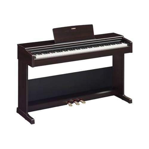Yamaha ARIUS YDP-105 Digital Piano - Pianoforte Digitale da Casa per Principianti e Hobbisti, Design Classico ed Elegante, Suonabilità Autentica di un Pianoforte Acustico, Palissandro