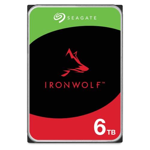 Seagate IronWolf 6TB, Unità disco interna, per NAS RAID, NAS, 3.5