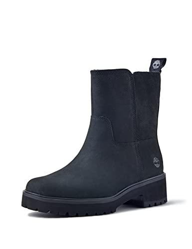 Timberland Carnaby Cool Basic Warm Pull On WR, Stivali alla Moda Donna, Jet Black, 41.5 EU