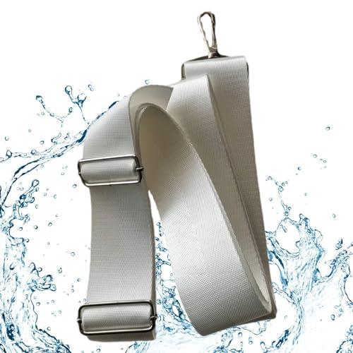 Teksome Cinturino per rete da tennis - per campi da tennis regolabili in altezza,Cintura centrale per rete da tennis, regolazione della rete per gioco standard