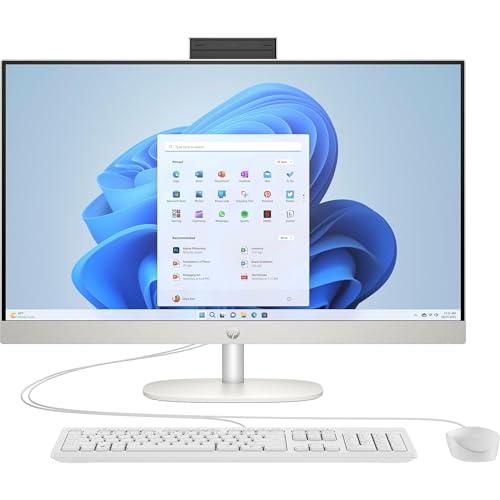 HP 27-cr0007sl All-in-One, Desktop, AMD RYZEN 7 7730U, 16GB RAM DDR4, 512GB SSD NVMe, AMD Radeon Integrata, Display da 27