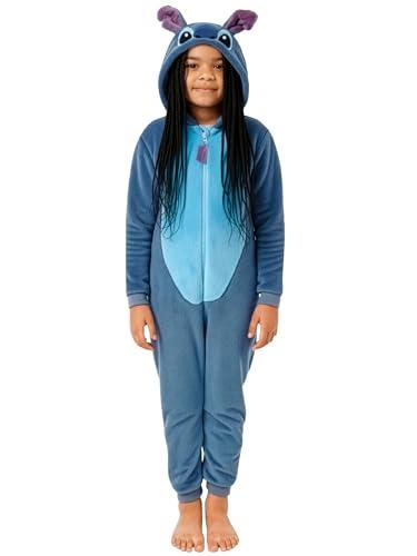 Disney Tutina Stitch | Lilo e Stitch Tutina Ragazze | Pigiamone Ragazze | Blu 8-9 Anni