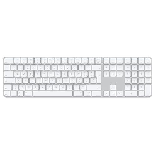 Apple Magic Keyboard con Touch ID e tastierino numerico per Mac con chip Apple - Italiano - Tasti bianchi ​​​​​​​