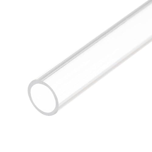 QUARKZMAN Tubo Tondo Rigido in Acrilico Trasparente 8mm ID 10mm OD 12