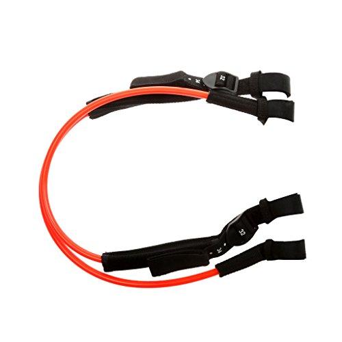 perfk 2 x Windsurf Harness Lines Corda per Surf, Arancione, 28-34 Pollici
