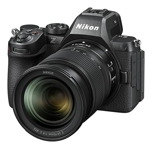 Nikon Z5II + Z 24-70 + Lexar SDXC 128GB, Fotocamera Mirrorless, CMOS FX da 24.5 MP, Pieno Formato, Mirino OLED Quad-VGA EVF, LCD 3.0