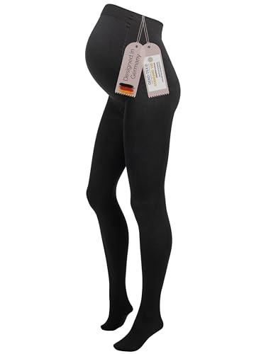 Herzmutter Collant Premaman - Collant termici premaman - Opacha - Calze Maternitá - Calze Premaman - Invernale - 1700 (L/XL)