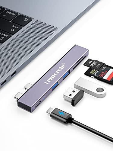 Hub USB C per MacBook Air Pro, Adattatore Multiporta con USB A, Scheda SD/TF, 100W PD Thunderbolt 3/4, Accessori per Mac Book 2022-2019