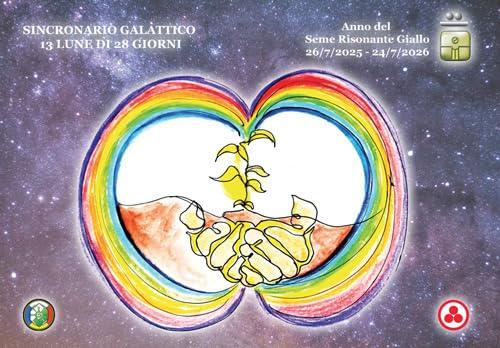 Sincronario galattico. 13 lune di 28 giorni. Anno del seme risonante giallo. 26/07/2025-24/07/2026