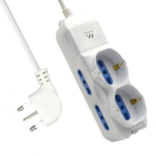 Multipresa compatta, spina italiana, cavo 1,5 metri