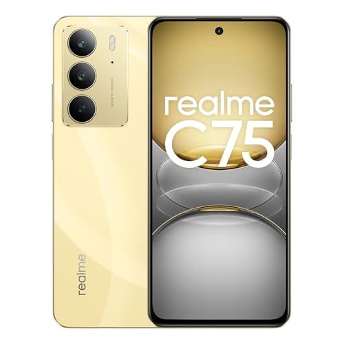 realme C75 Smartphone 8+128GB, Resistenza Ultra alla Polvere e all'Acqua IP69, Batteria massiva da 5828mAh, Fotocamera con AI da 50 MP, Display da 6,72
