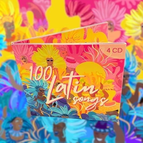 100 Songs Latin - Brazilian Music, Bossa Nova, Latin Dance Music, Latin Chill, Bossa Beach, Caribe, Salsa, Bachata, Merengue, Kizomba ( 4CD)