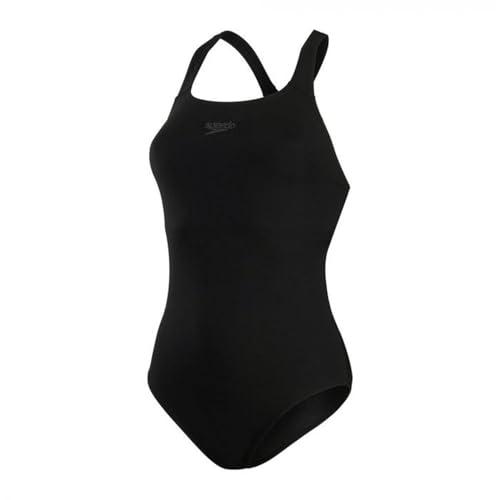 Speedo Eco Endurance+ Medalist Costume intero Donna, Nero, 38