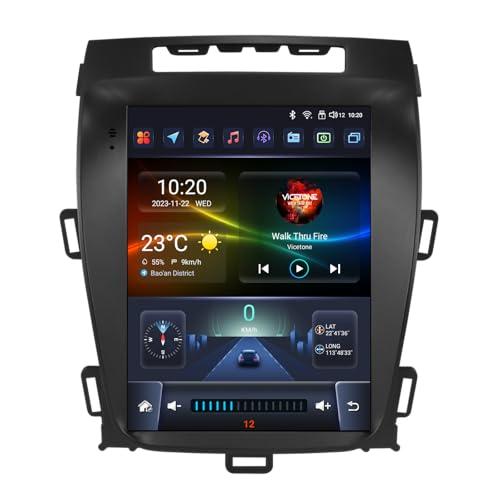 Android 14 Autoradio 9.7 pollici Touchscreen 8 core 4 GB + 32 GB per Opel Zafira C/Vauxhall Zafira C 2010-2016 WiFi Wireless Android Auto & Wireless Carplay Bluetooth WiFi 4G GPS RDS AM/FM