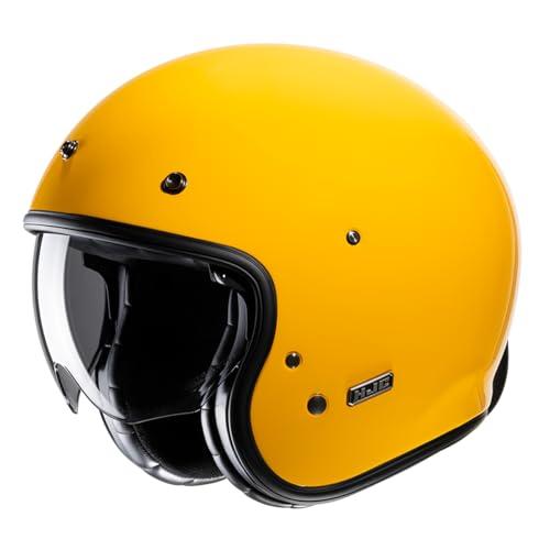 HJC, Casco Moto Jet V31 SOLID Deep Yellow, M