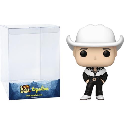 Western Ken: P o p ! Retro Toys Vinyl Figurine Bundle con 1 protezione grafica compatibile (1446-72636 - B)