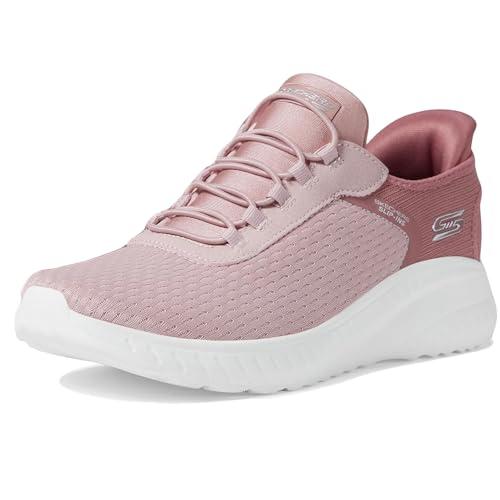 Skechers Hands Free Slip-ins Bobs Squad Chaos-in Color, Caos Donna, Blush Mesh, 41 EU