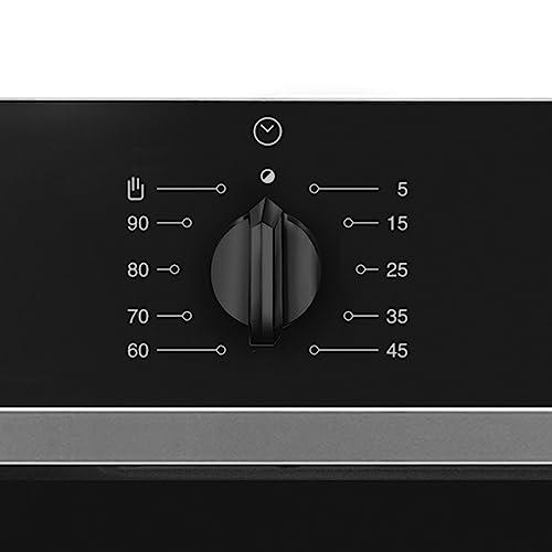 Smeg SF64M3TB - Forno elettrico, 70 litri, classe A, nero, ventilato