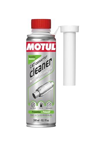 Motul - Detergente per Catalizzatore - Additivo Preventivo per Motori a Benzina - Riduzione dei Consumi e delle Emissioni - Ideale Prima della Revisione - Cat Converter Cleaner - 300 ml