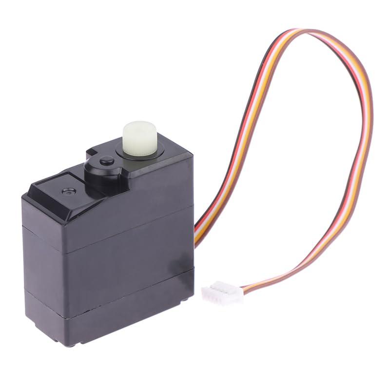 kekafu Ricambi Auto RC, 16101-6050 17G 5-wire Steering Gear Servo Remote Control Car 16101-6050 Sterzo Gear
