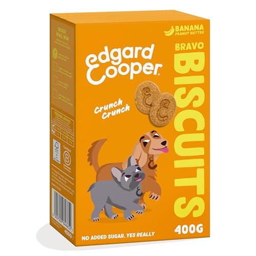 Edgard & Cooper Trattamenti naturali per cani adulti e cuccioli - Bravo Biscotti - Banana - Senza glutine - 400g x1