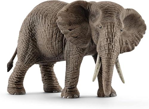 SCHLEICH 14761 Mucca Elefante Africana, da 3 Anni, Wild Life - Figura, 8 x 15 x 9 cm