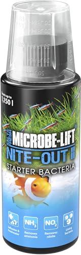 Batteri avviamento acquario – MICROBE-LIFT Nite-Out II 473 ml – per nuovi allestimenti, cambi d’acqua e inserimento pesci – riduce ammonio e nitriti – attivo subito, biologico e sicuro – ARKA