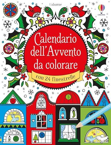 Calendario dell'Avvento da colorare