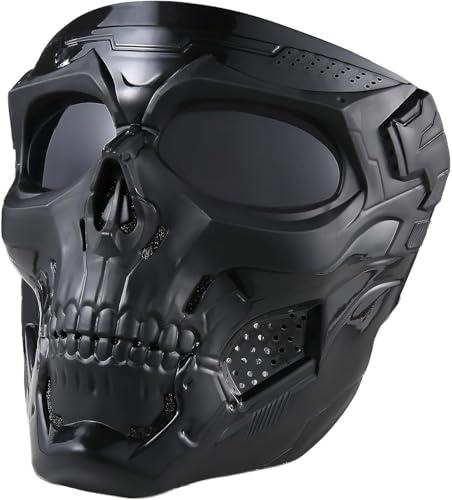 Maschera Softair E Integrale Per Paintball In Design Sugar Skull, Perfetta Come Maschera Ghost Cod O Halloween Mask Per Giochi Tattici Con Stile Realistico E Protezione Completa