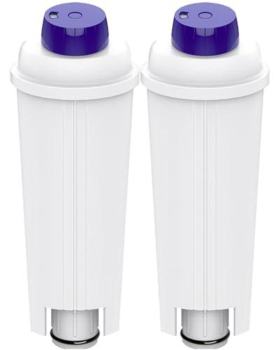 2 Pezzi Addolcitore per DLSC002 Filtro Macchina Caffe per Delonghi ECAM, ESAM, ETAM, BCO Serie
