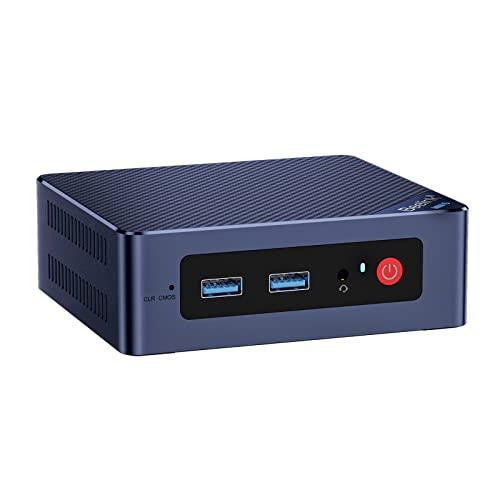 Beelink Mini PC, processore Intel Twin Lake-N150 fino a 3.60 GHz, MINI-S13 Mini Computer, 12 GB LPDDR5 512 GB SSD Business Mini Desktop PC, Dual HDMI/WiFi 6/BT5.2/RJ45/WOL/2.5G LAN