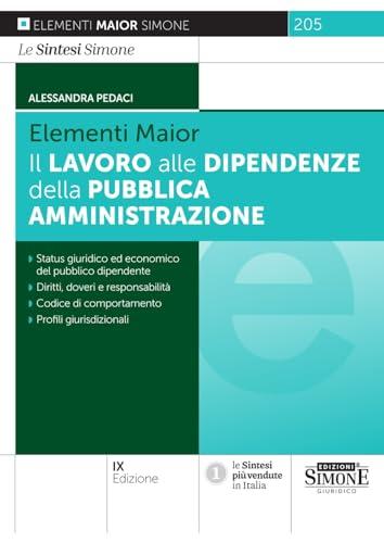 Elementi Maior - Il lavoro alle dipendenze della Pubblica Amministrazione