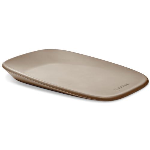 Nattou Cambiador de suave espuma de PU, Cambiador lavable, Aprox. 50 x 70 cm, Softy, Taupe
