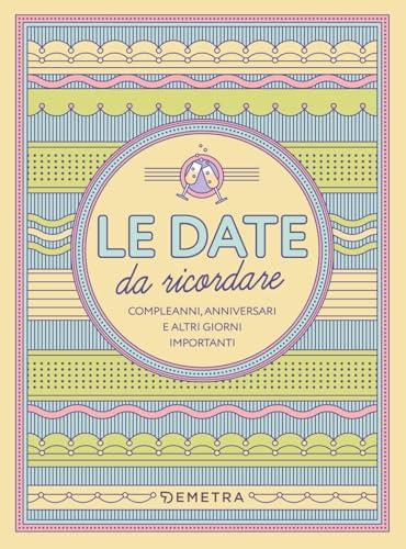 Le date da ricordare. Compleanni, anniversari e altri giorni importanti