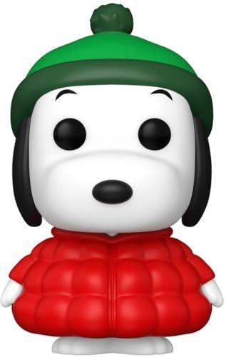 Funko Pop! Animation: Peanuts - Snoopy in Coat - Probabilità di 1/6 per la Variante Chase - Classic Peanuts - Figura in Vinile da Collezione - Idea Regalo - Merchandising Ufficiale - Cartoons Fans