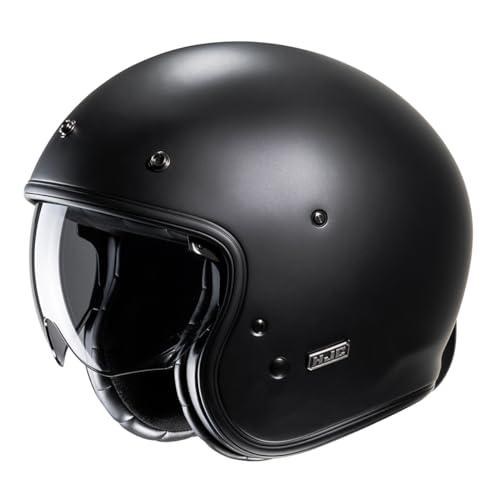 HJC, Casco Moto Jet V31 SOLID Semi Flat Black, M