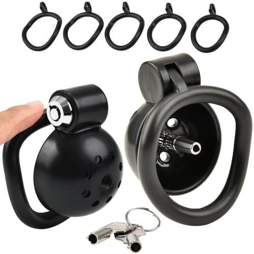 WOL VEE Uomo Nero Sport Esercizio Gabbia Accessori-Resina Leggero Traspirante-con Metallo Tubi (1pcs)-A313