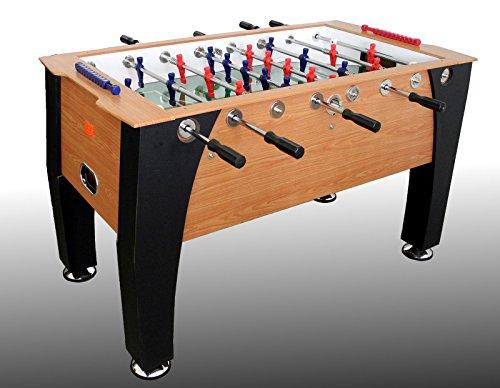 NG Biliardi Calcio Balilla BERNABEU - aste rientranti - Vetro temperato