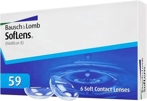 BAUSCH + LOMB - SofLens® 59 - Lenti a contatto giornaliere - 6 Lenti