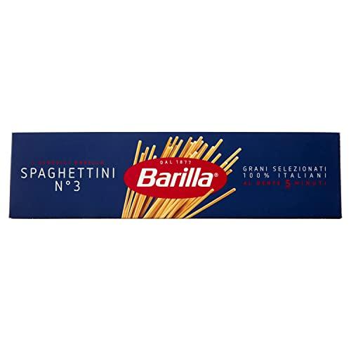 Barilla Pasta Spaghettini N.3 di Semola di Grano Duro, 500g