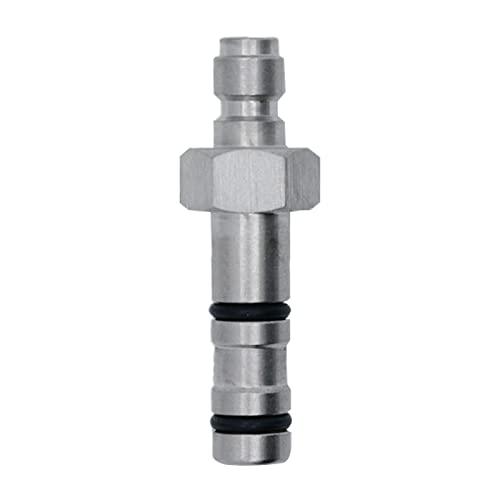 TUXING PCP Sonda di riempimento Paintball, sonda di riempimento/carica rapida da 9 mm OD, raccordi per utensili pneumatici diritti a sgancio rapido in acciaio inox per fucili ad aria compressa evanix