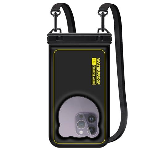 Custodia Impermeabile Smartphone Borsa Impermeabile Universale IPX8 Galleggiante Cover Cellulare Subacquea Custodia Subacquea per iPhone 16 15 14 13 Pro Max Samsung Galaxy S24 S23 Huawei Fino a 6,9