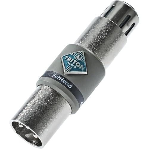 Triton Audio FetHead | Preamplificatore per microfoni di alta qualità | Amplificazione a basso rumore di 27dB | Microfoni dinamici e a nastro | Migliora qualità audio e rapporto segnale/rumore