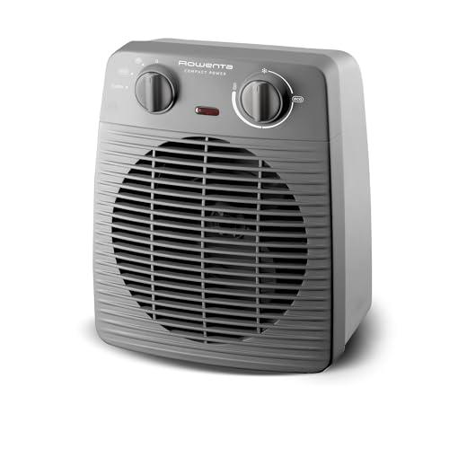 Rowenta Compact Power, Termoventilatore per Piccoli Spazi, Modalità ECO, Temperatura e Potenza Regolabili, SO2212F0